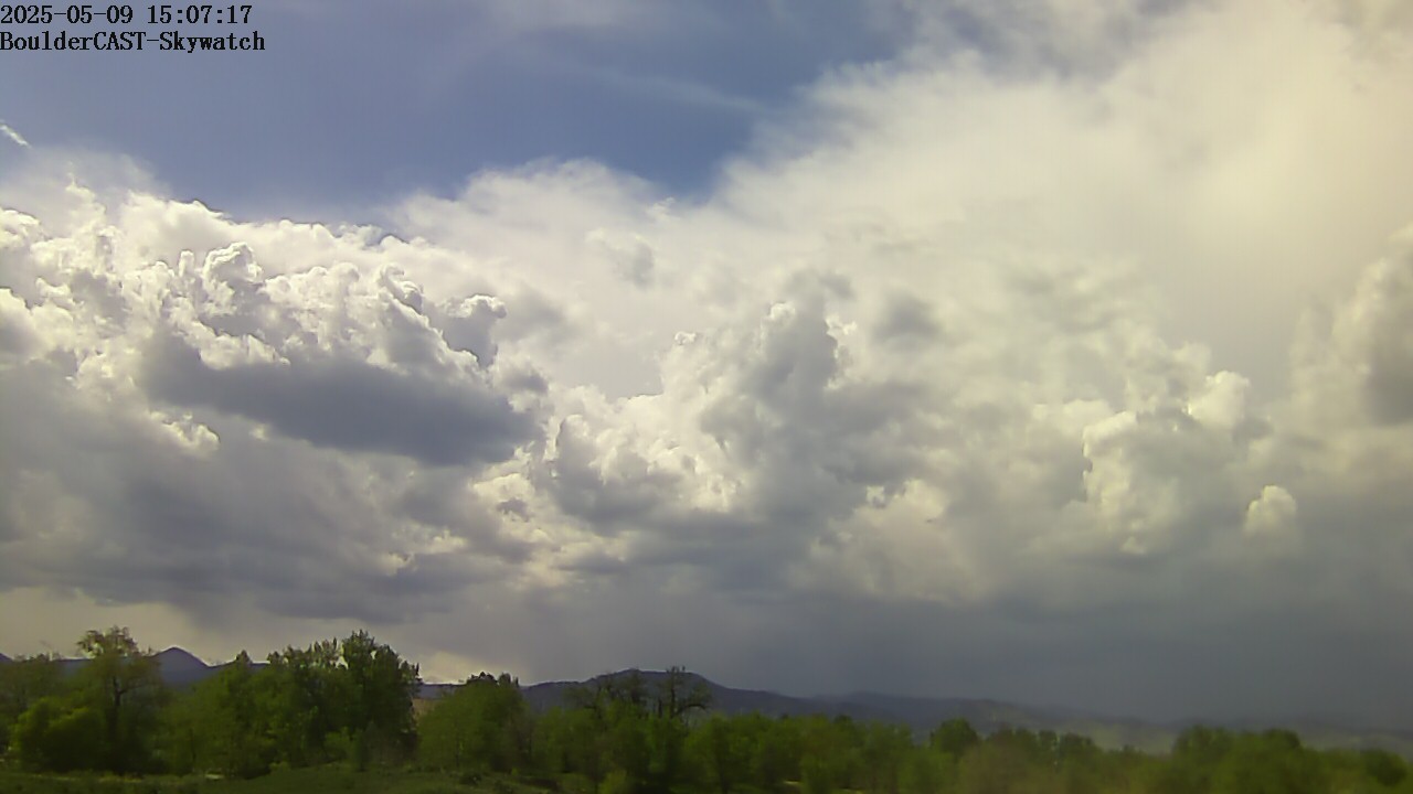 Boulder CAST Live CAM (Skywatch Observatory at University of Colorado’s East Campus) Boulder Weather Cams