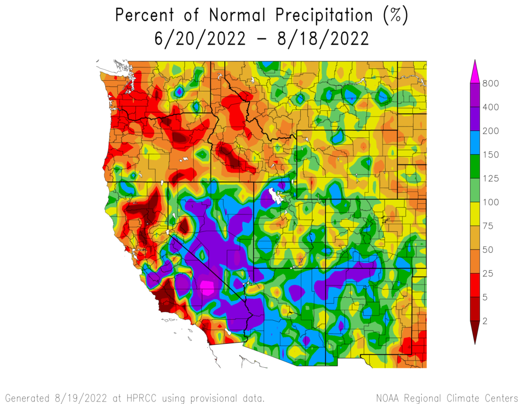 Monsoon Update Heavy rainfall earlier this week put a dent in the