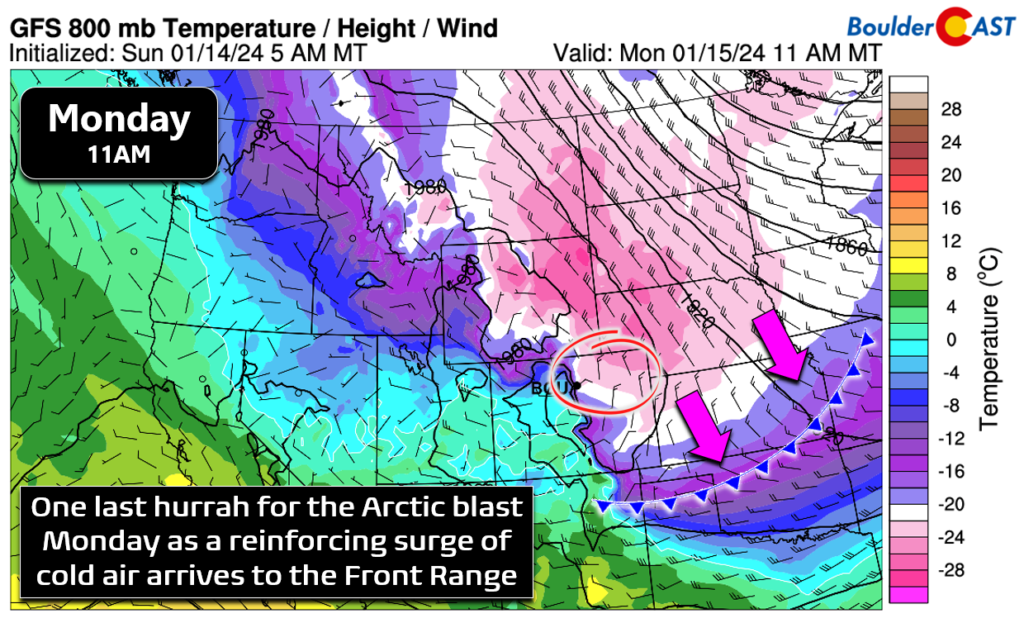Arctic Blast Sunday PM Update: Widespread snow & even colder ...