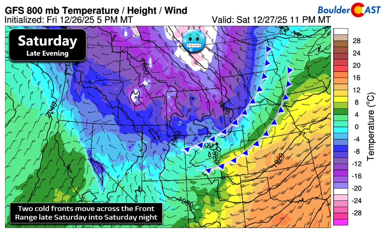 Winter Weather Update: Snow chances have fizzled, but a sharp cold ...