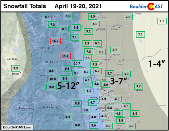 boulder snow totals today