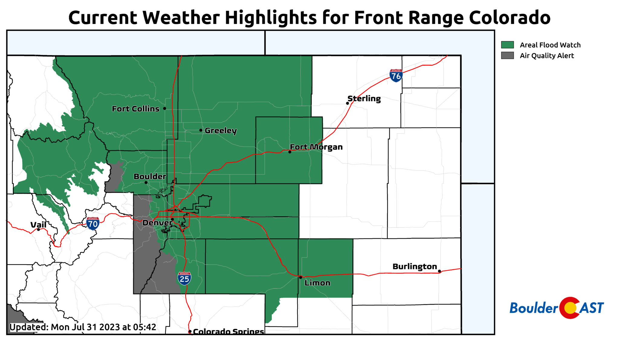 This Week in Colorado Weather: July 31, 2023 – BoulderCAST