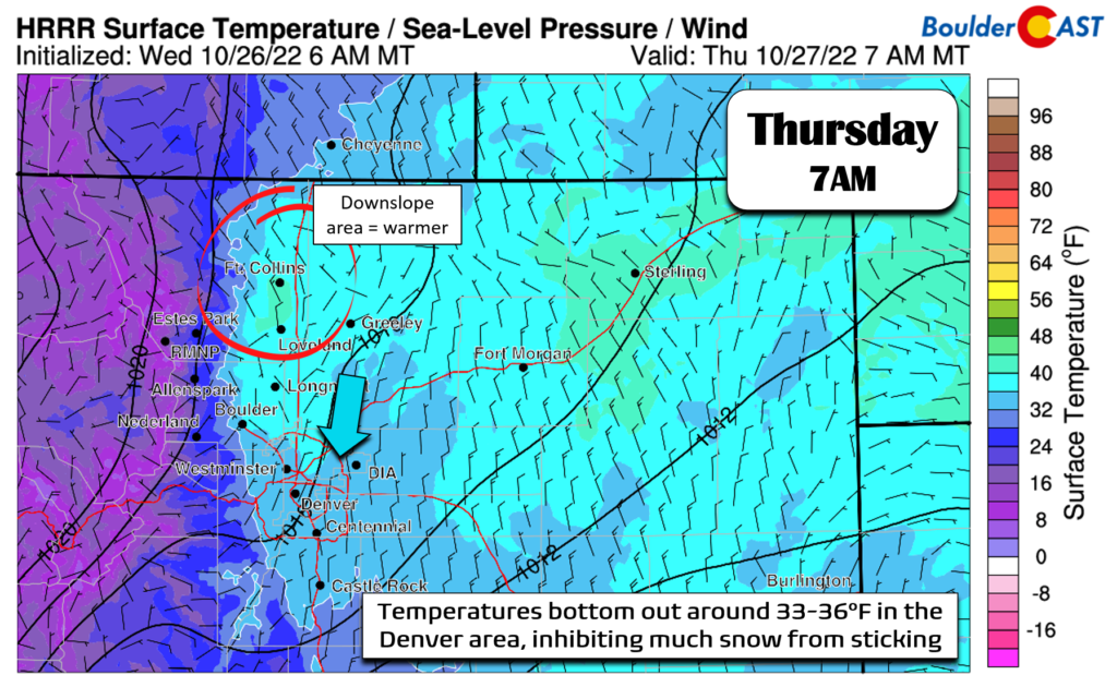 Winter Weather Update: The first snow of the season is likely Thursday ...
